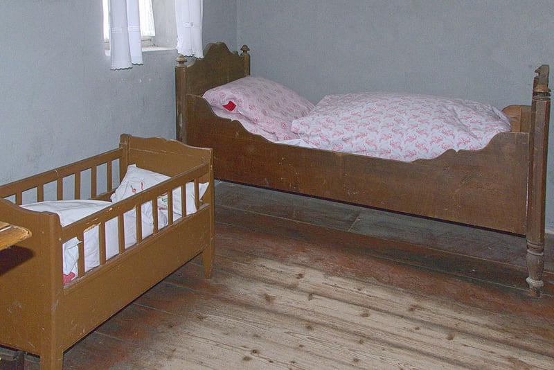 Vintage Crib Turned Daybed